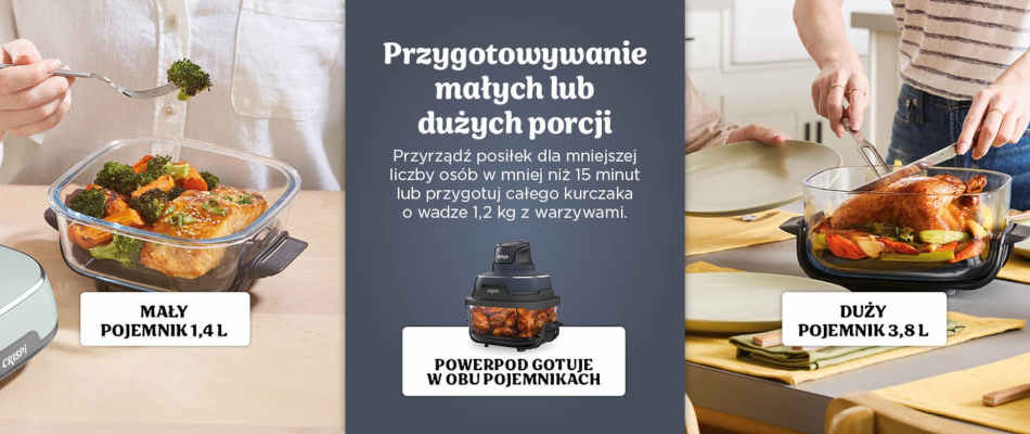 Frytownica beztłuszczowa Ninja CRISPi FN101EUGY
